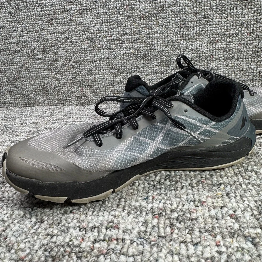 Merrell Shoes Mens Size 7 Bare Access Flex Running Sneakers Black Gray